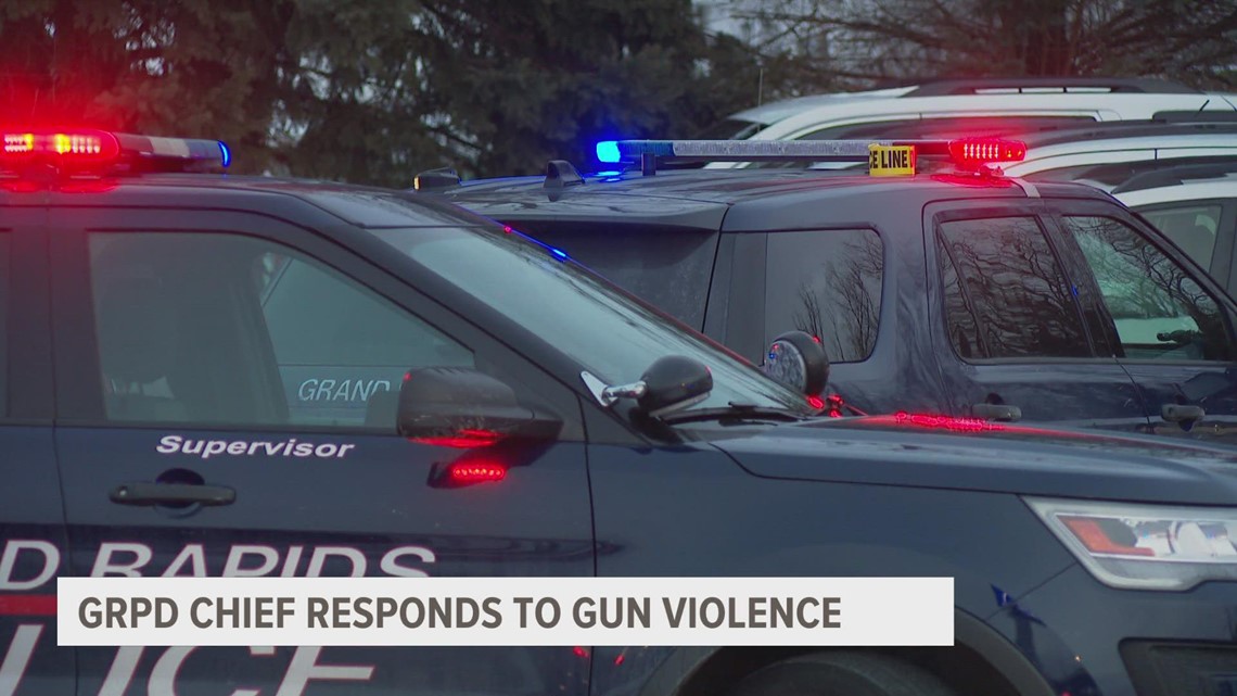 Grand Rapids Police chief weighs in on the spike of violent in Kent County