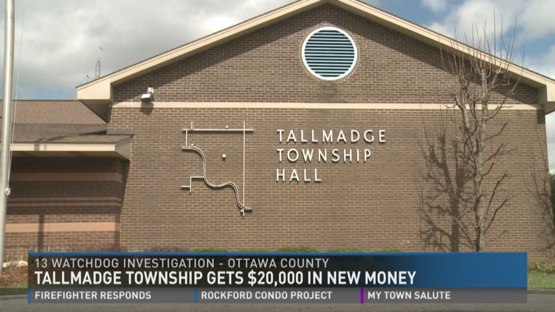 The 13 Watchdogs are confirming that Tallmadge Township was able to get more than $20,000 in state funding after we prompted township workers into action in late November of last year.