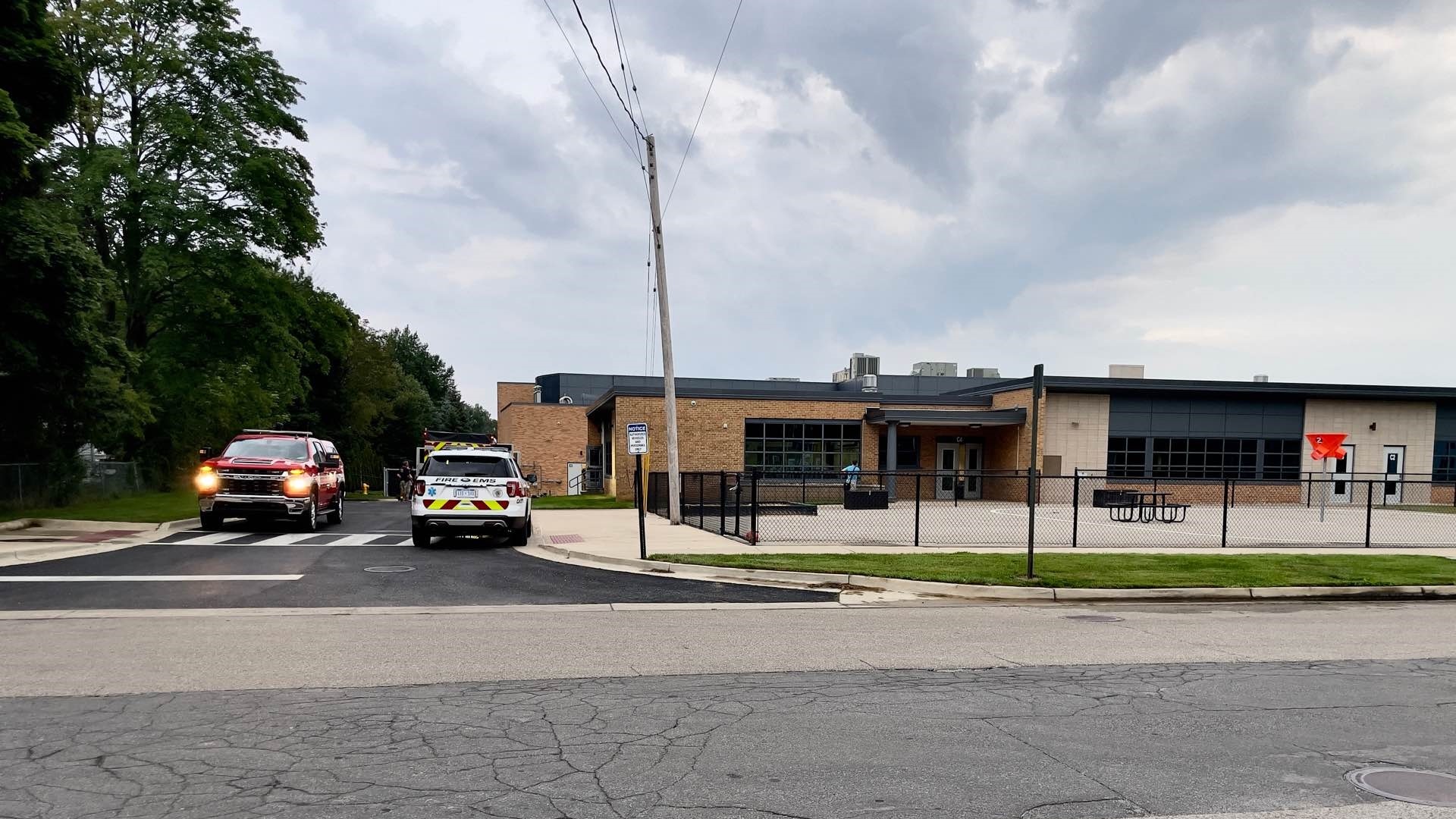 Crews respond to 'small' fire at Holmes Elementary