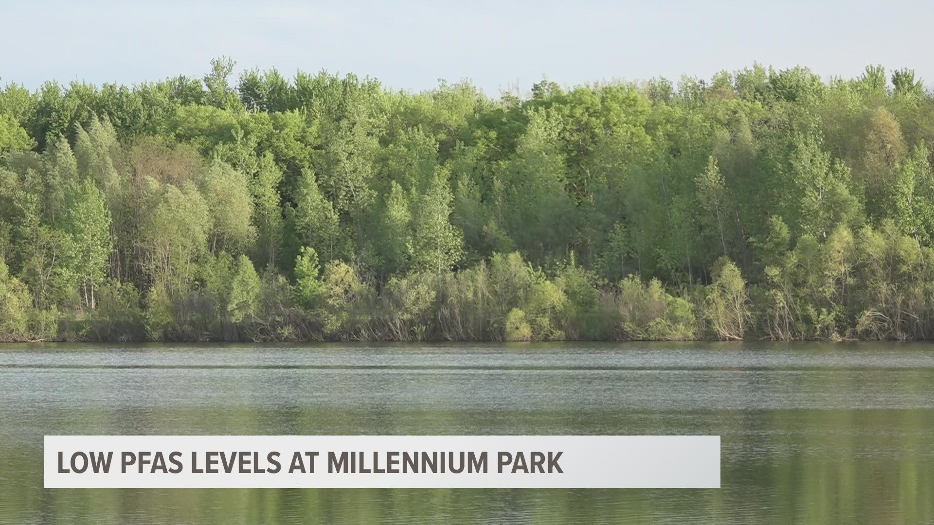 The PFAS was discovered in a test conducted in 2021 from the former Riverside Sand and Gravel Landfill that's now part of the park.