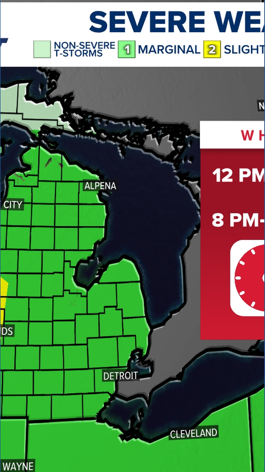 West Michigan braces for strong to severe evening thunderstorms ...