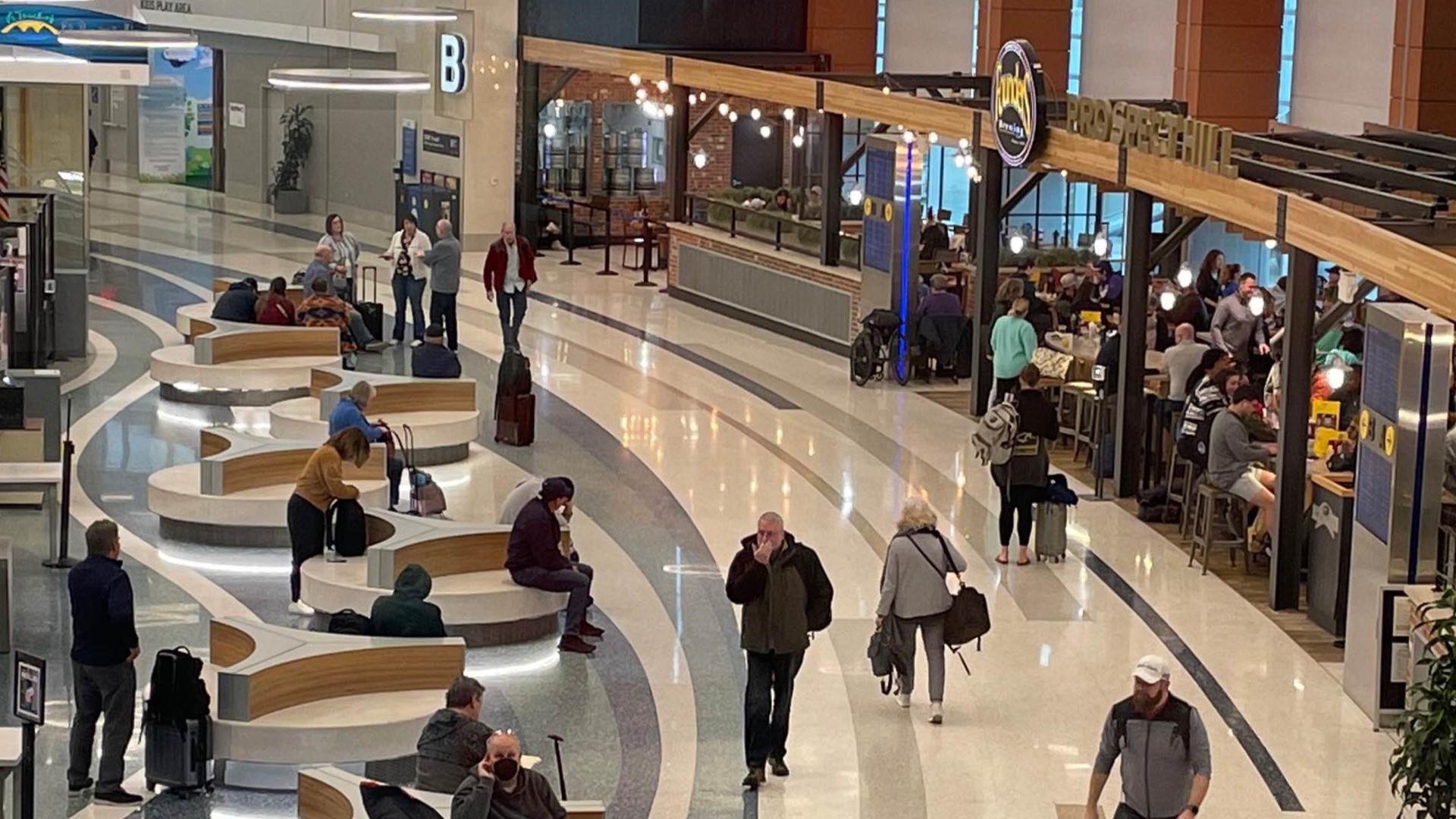 The majority of flights at the Gerald R. Ford Airport in Grand Rapids were grounded due to an FAA system issue.