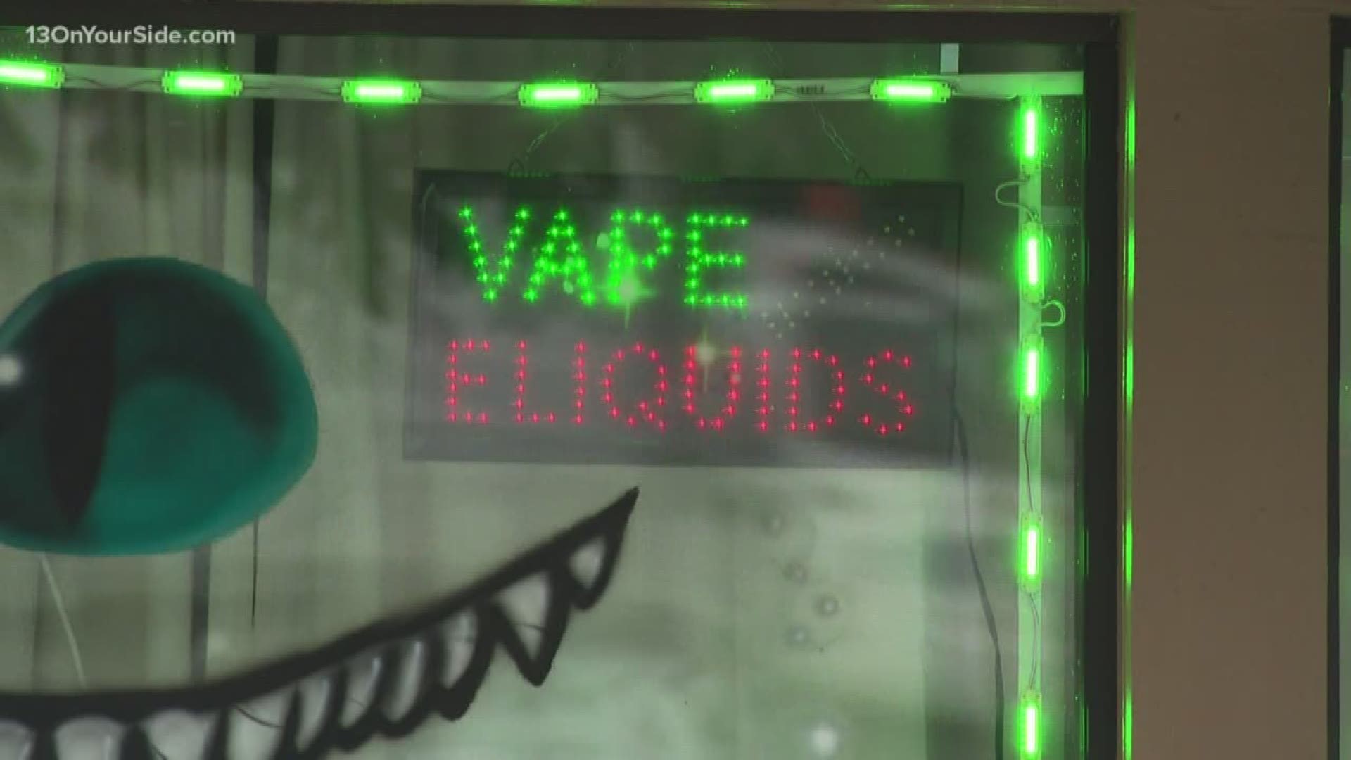 A Michigan judge temporarily blocked the state's weeks-old ban on flavored e-cigarettes Tuesday