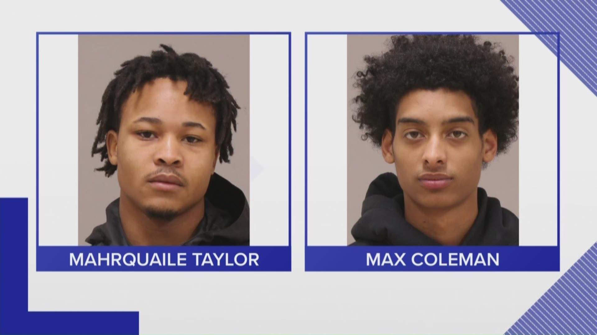 Police say the two 19 year olds also committed at least six other thefts.