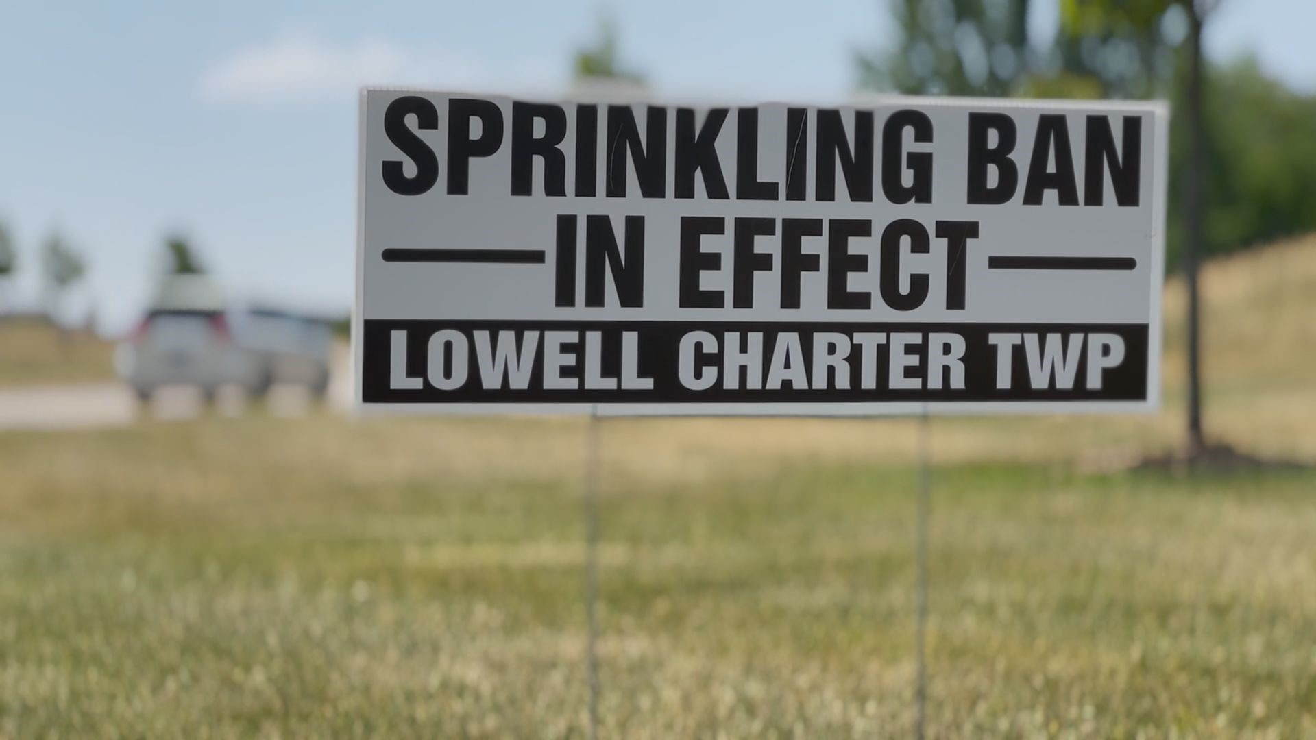 Due to the recent hot, dry weather, the city and township has seen a double-digit spike in water demand.