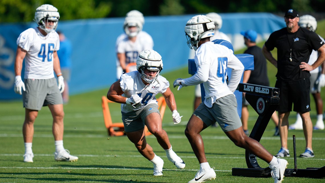 Detroit Lions 2022 training camp: Photos from Allen Park