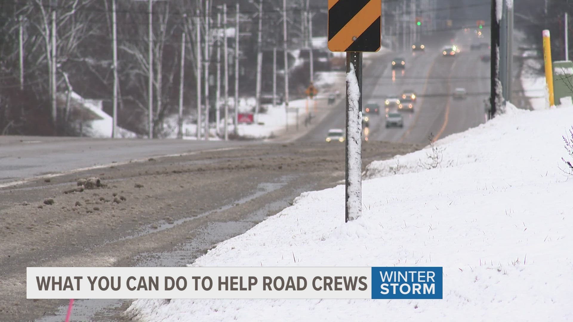 'Slow down' is what drivers are told every winter, but is what those plowing roads and towing cars say drivers often forget.