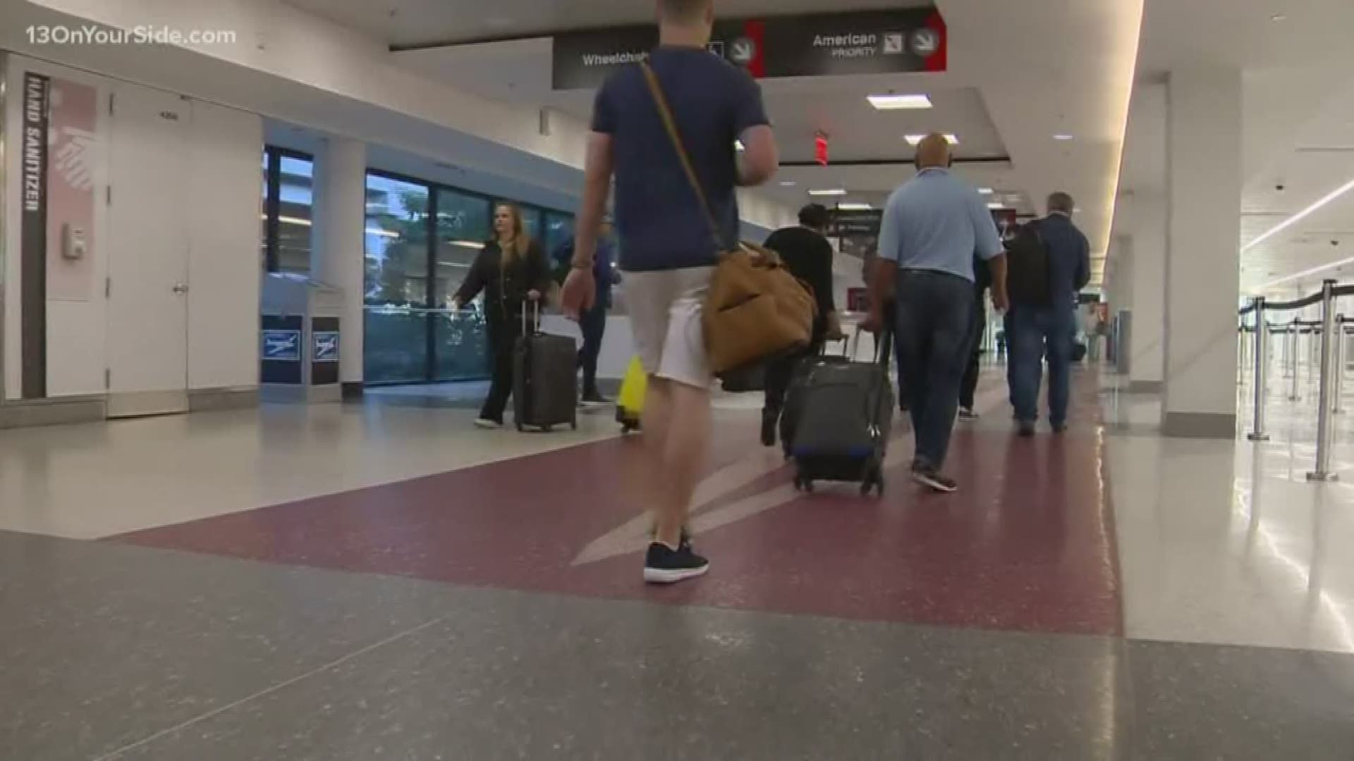 Grand Rapids airport cancels flights to Florida because of Dorian