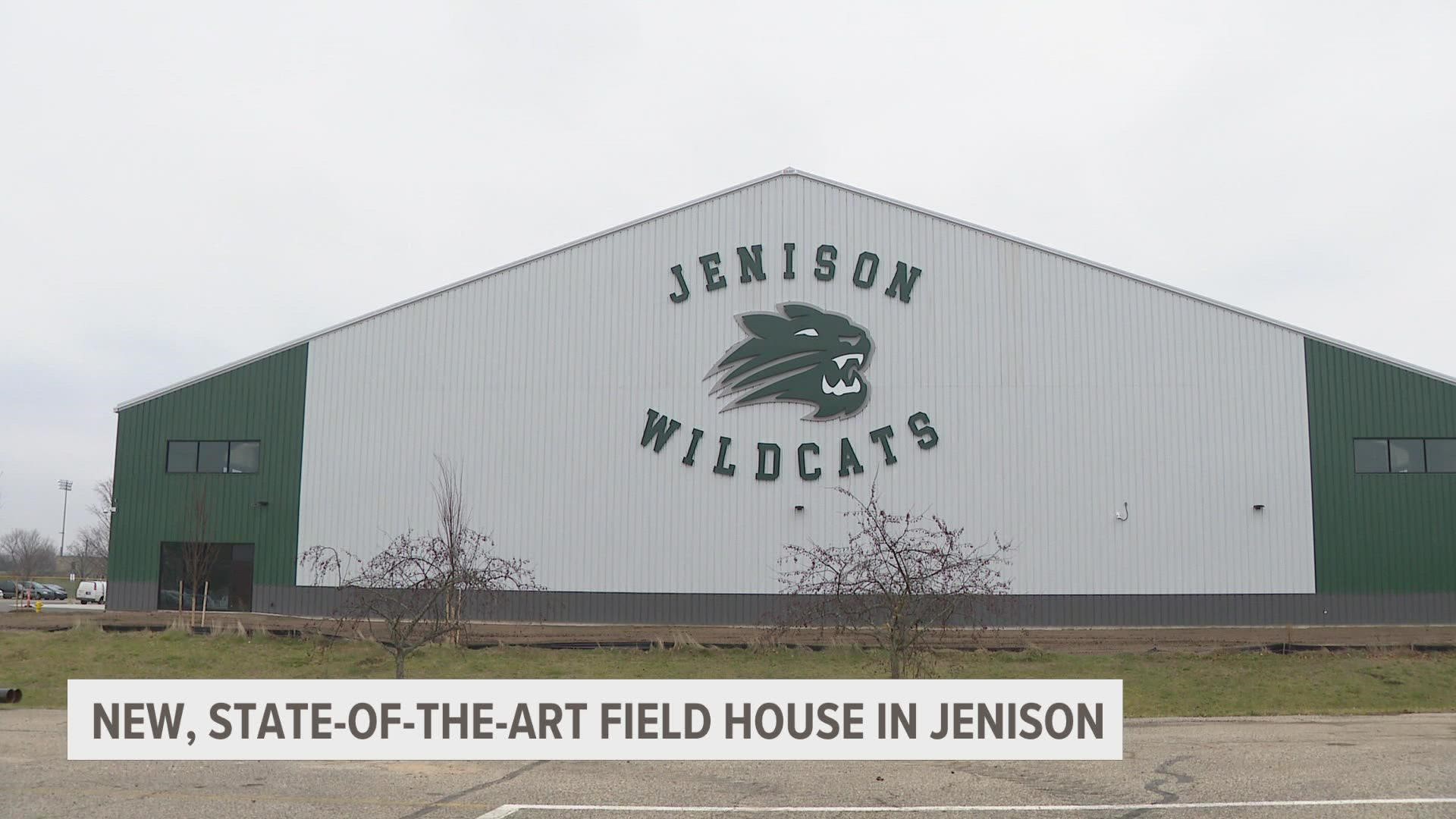 A sneak peek inside Jenison High Schools new fieldhouse | wzzm13.com