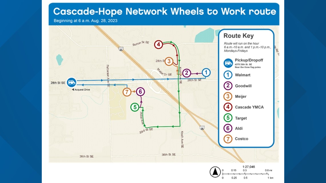 Cascade Tp. new bus route starting Monday - Vimarsana News