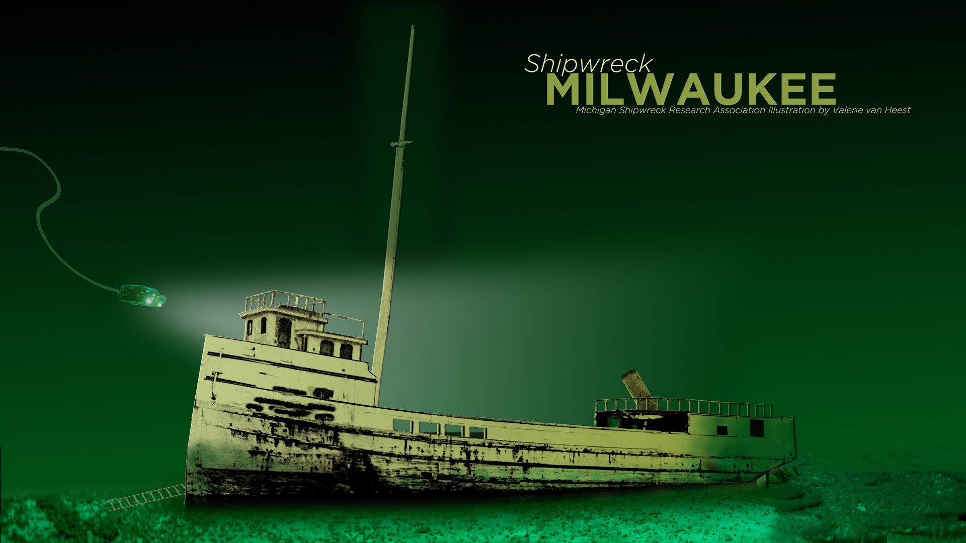 In June of 2023, the explorers from the Michigan Shipwreck Research Association found the ship under 360 feet of water about 40 miles west of Holland.