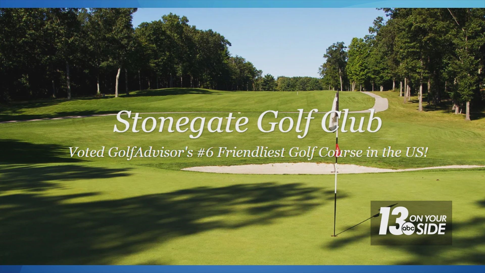 Stonegate Golf Club in Twin Lake is  surrounded by the beautiful Manistee National Forest.