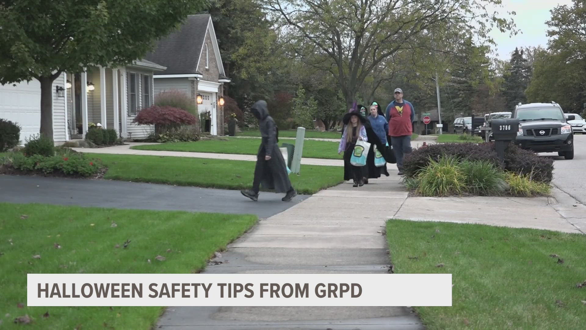 Sgt. Daryl Howard with the Grand Rapids Police Department is encouraging parents to get involved and chaperone their trick-or-treaters on Halloween.