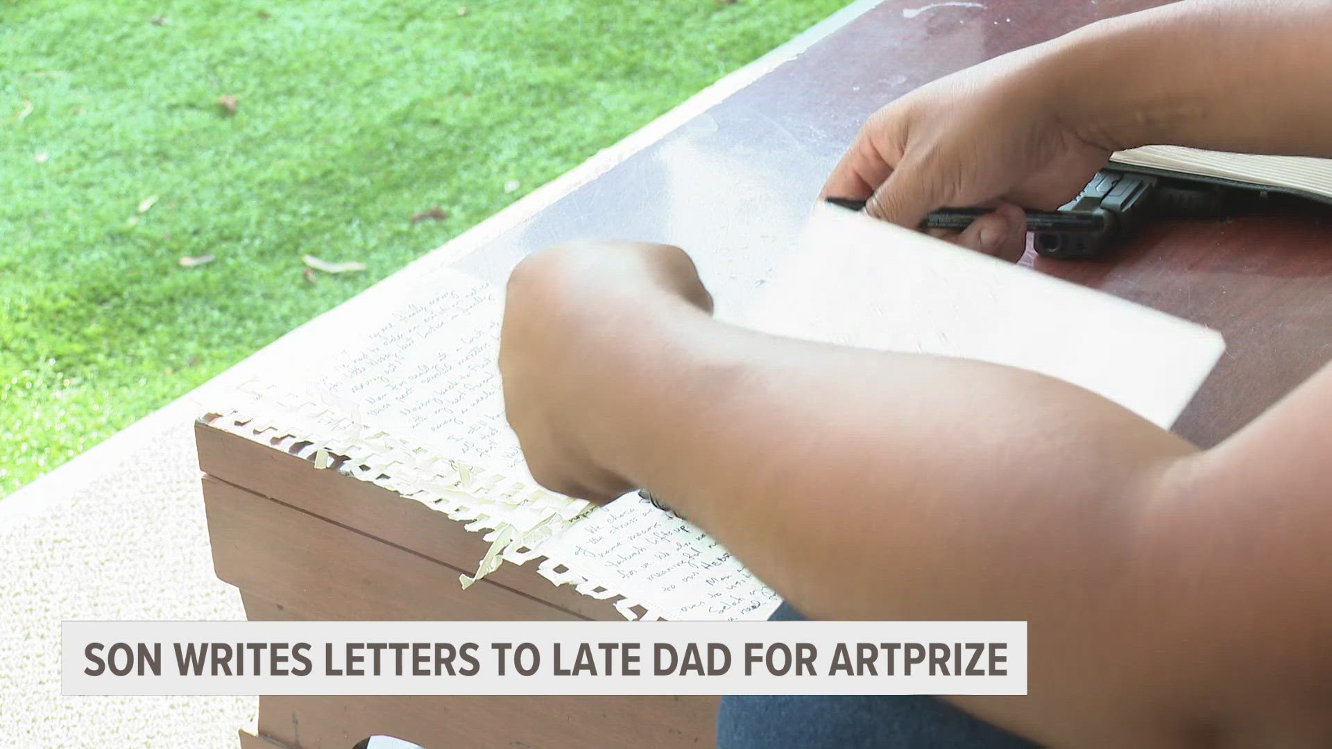 The start of Art Prize 2024 is just a few days away and one Grand Rapids artist is showcasing a personal piece he created to honor his late father.