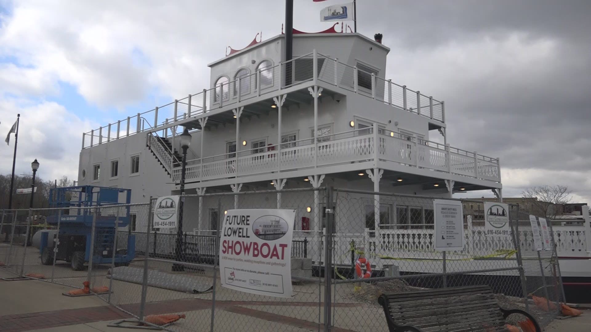 The sixth incarnation of the Lowell Showboat is nearing completion. For all the work to be completed, $48k needs to be raised by April 20.