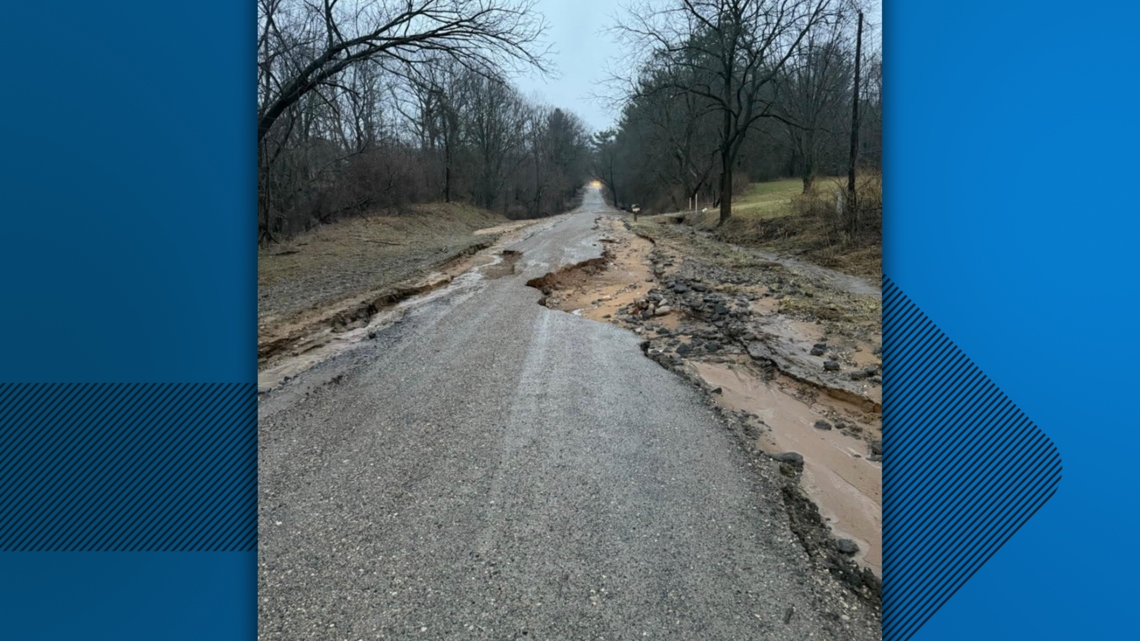 300枚限定◆メロハー,AOR◆LOUDGUNS/BROKEN HIGHWAY Atmospheric river damage keeps multiple Columbia County roads
