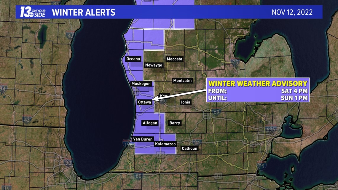 Winter Weather Advisory for the lakeshore - Vimarsana News