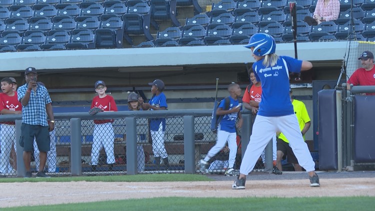 Youth baseball and softball teams take the field at LMCU Ballpark