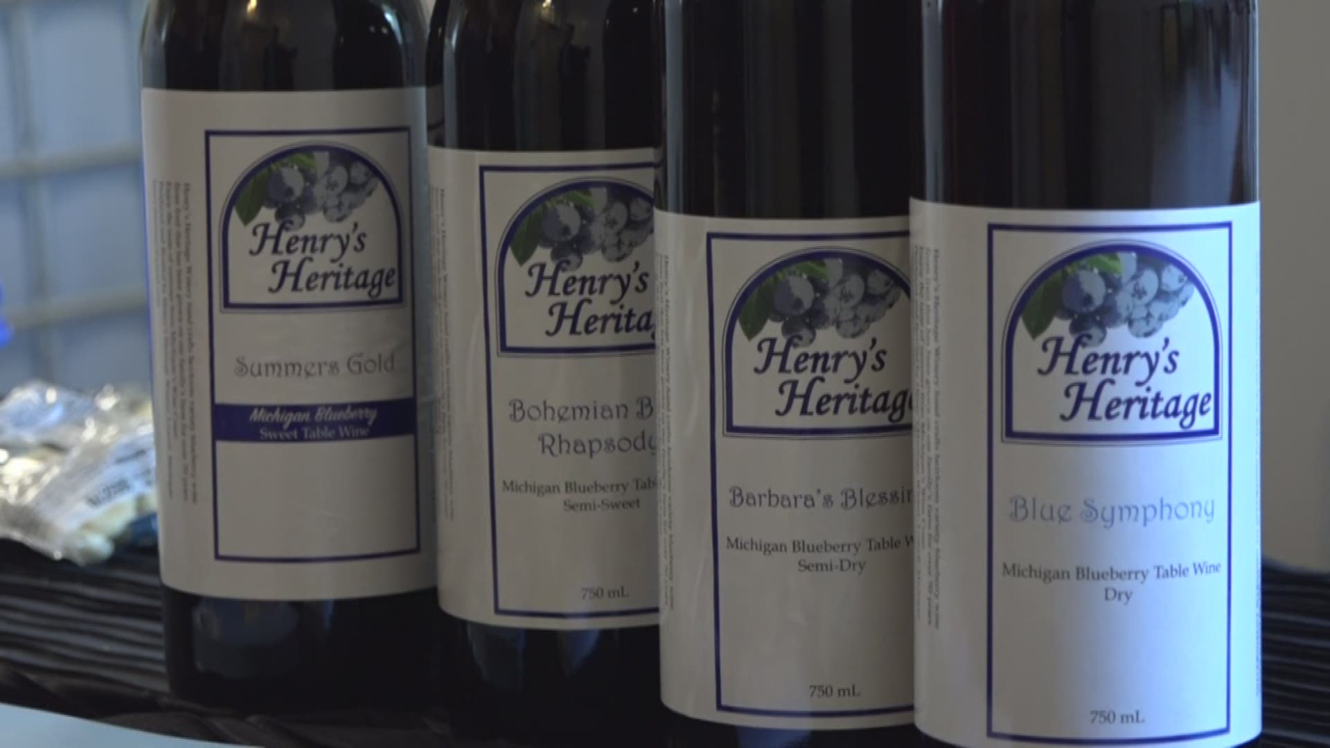 Made in Michigan: Blueberry Wine
