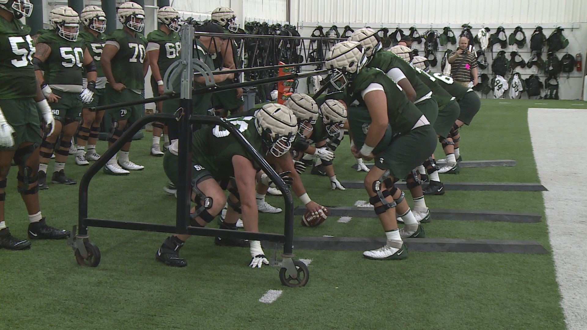 The Michigan State Spartans have started preparations for the 2022 season as the team opened up fall camp on Thursday.