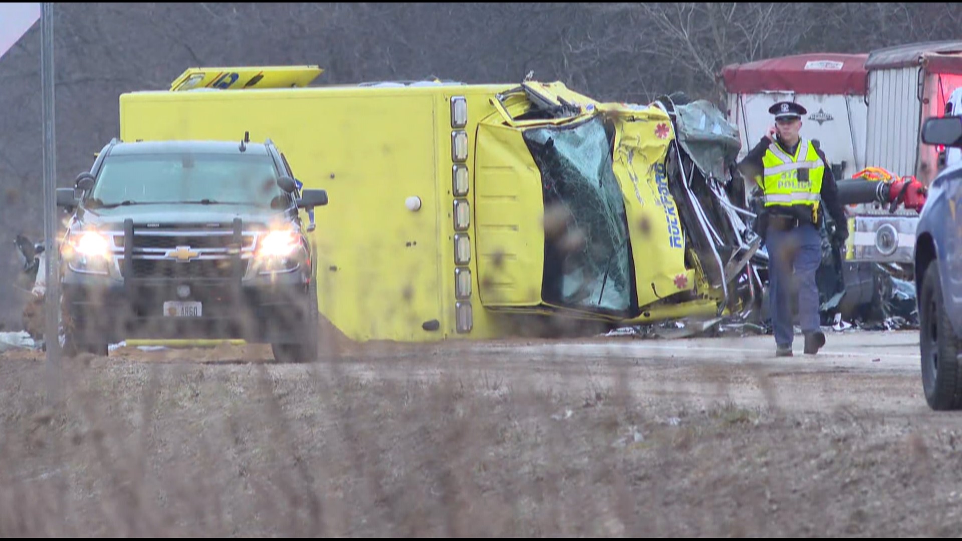 Two people have died after a crash in Oakfield Township Friday afternoon.