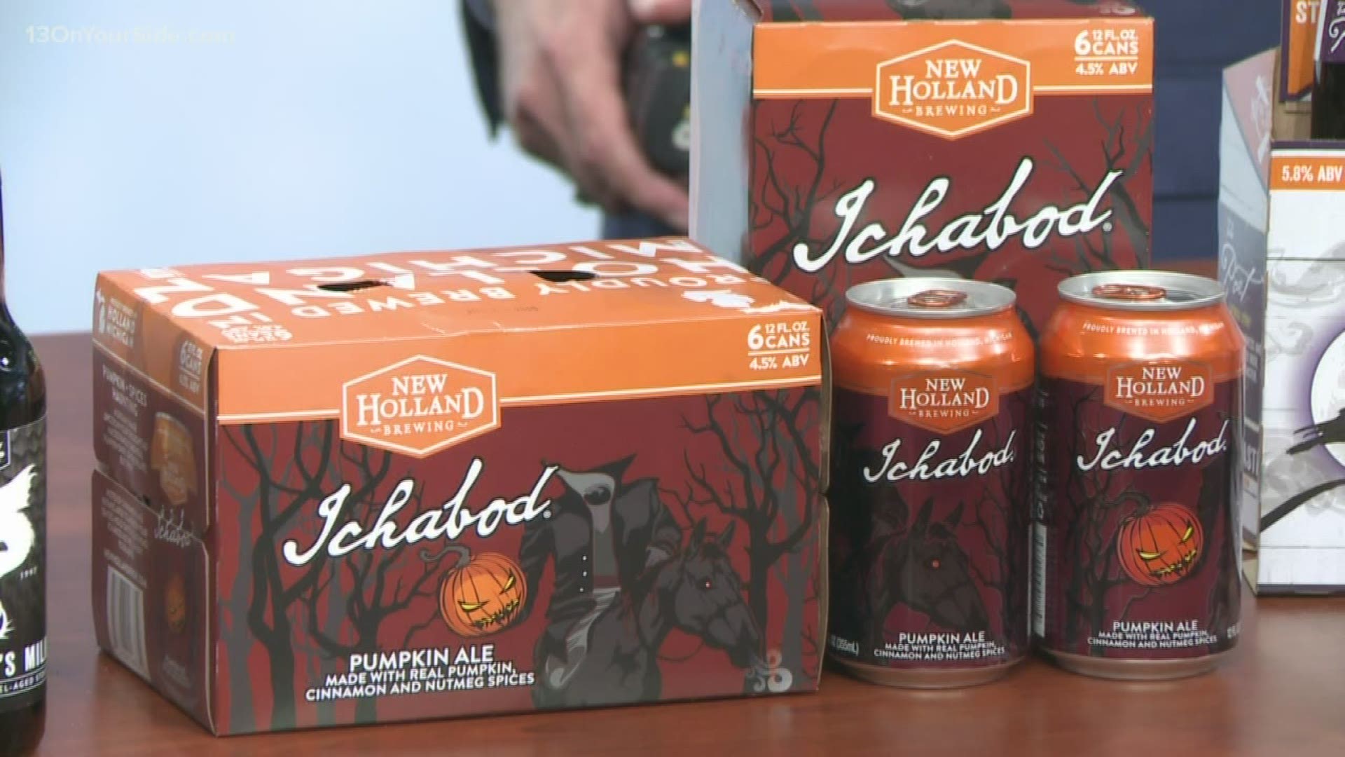 Ichabod sets the mood with the perfect blend of malted barley, real pumpkin and bewitching notes of cinnamon and nutmeg for a delicious and inviting brew.