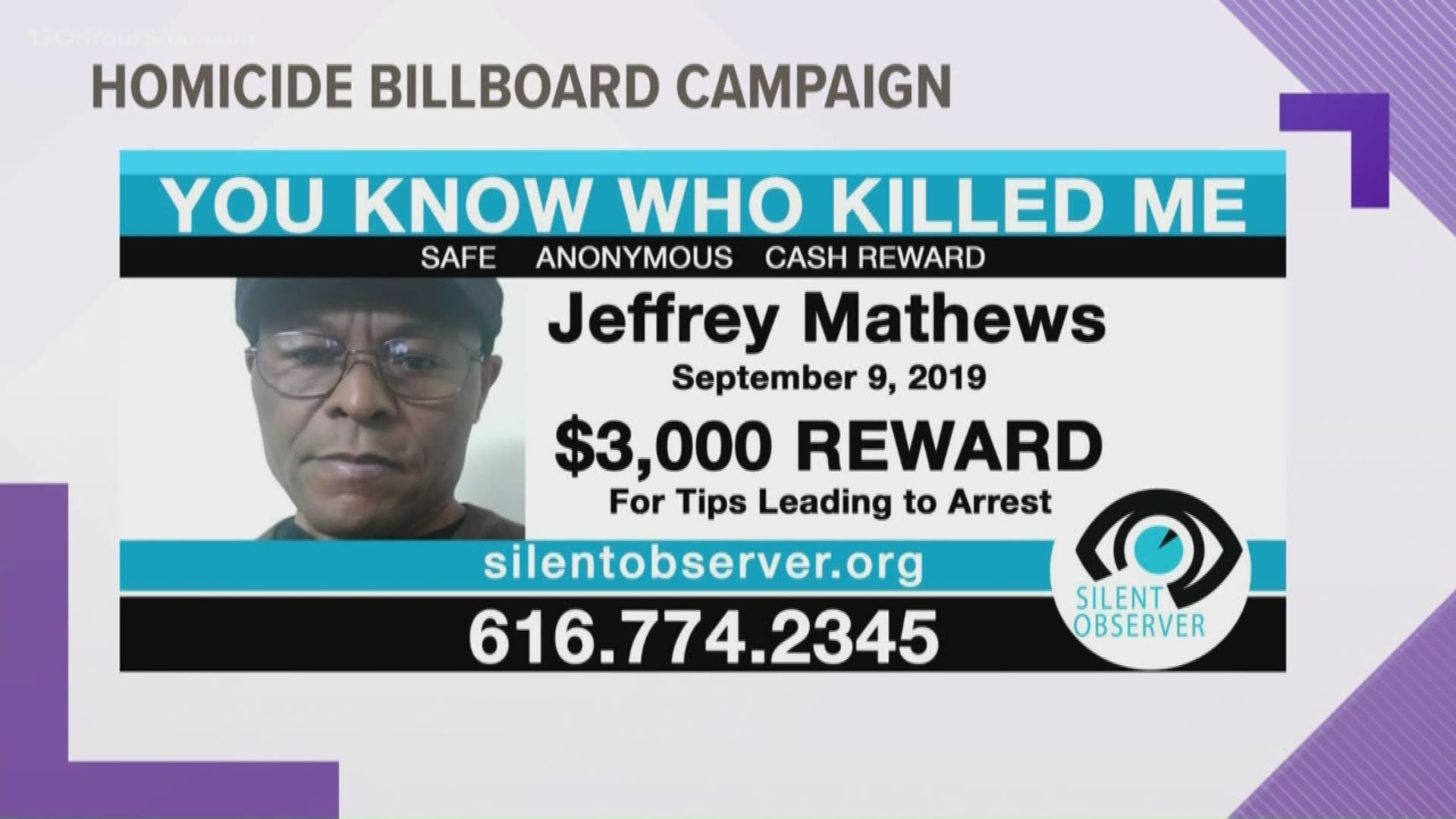 Silent Observer creates billboard campaign to help solve unsolved