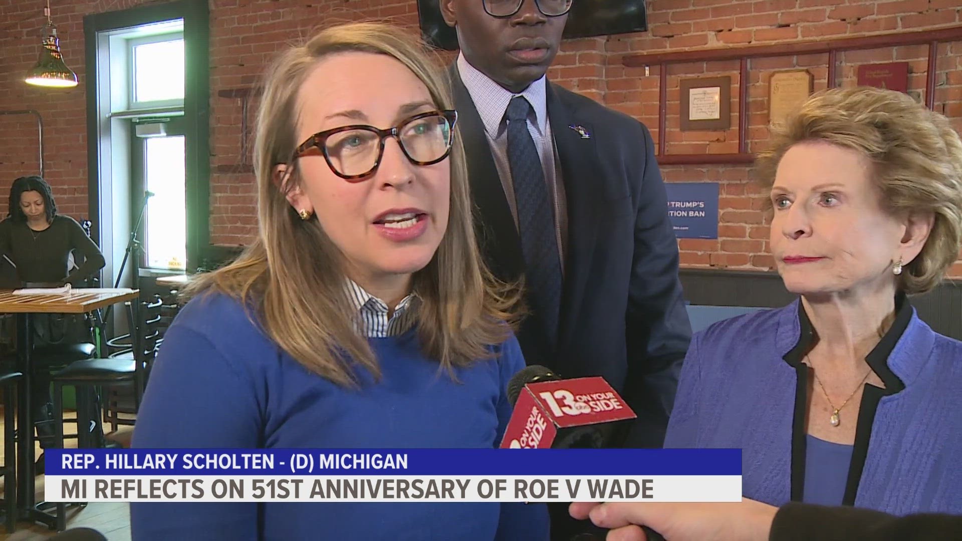 Lawmakers and citizens gathered, reflecting on Roe V Wade 51 years after it was first passed.