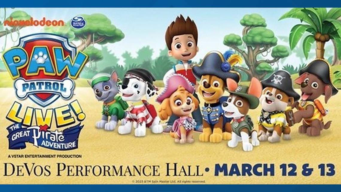 Paw Patrol returning to Grand Rapids at DeVos Performance Hall - Vimarsana News