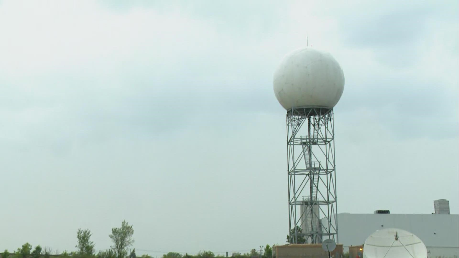 Power company officials said they're ready for a potentially severe storm system that could down wires and cut power Tuesday afternoon.