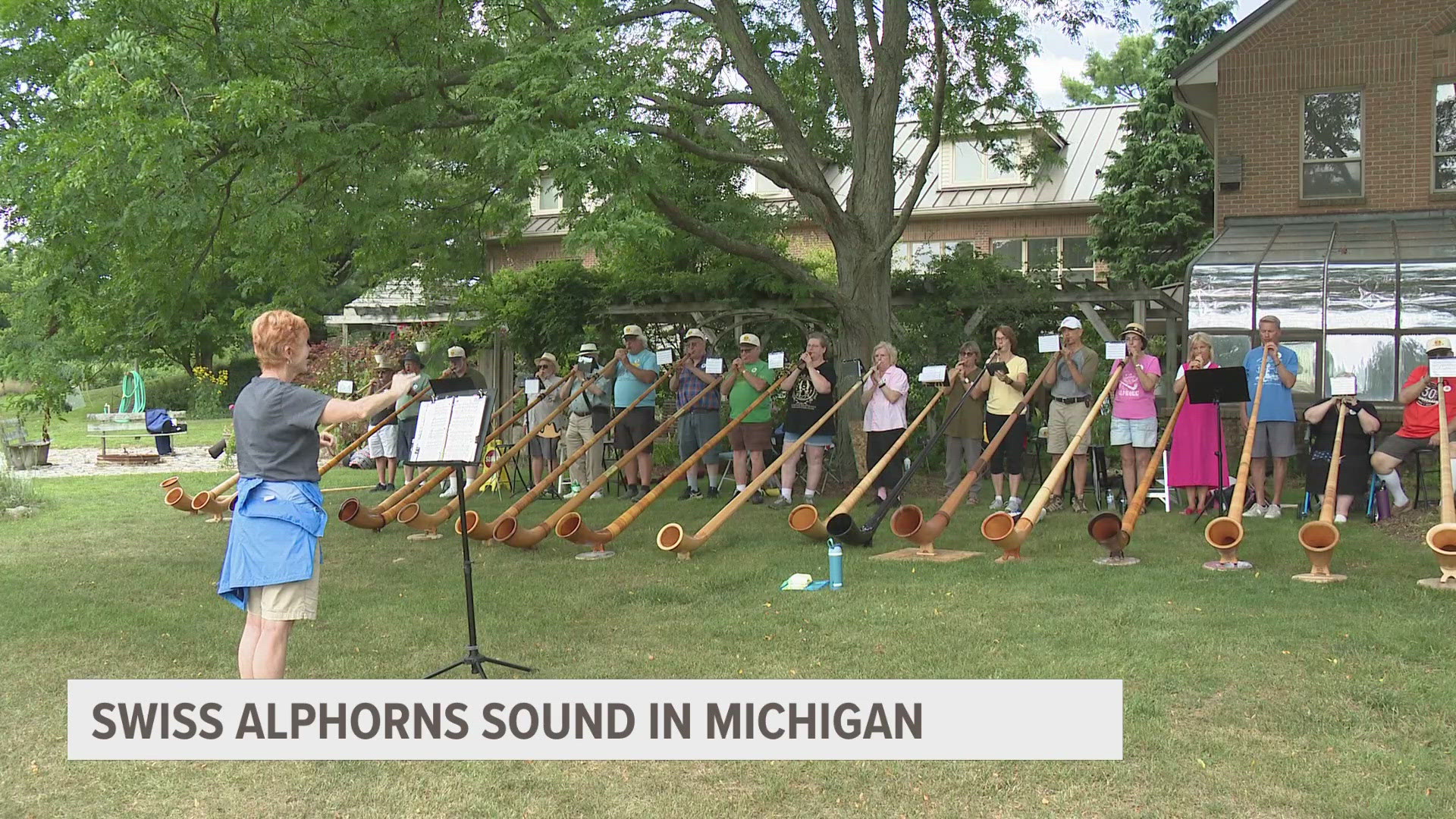 The Midwest Alphorns began their 10th annual retreat today and said that the alphorn is for everyone, from the mountains to Michigan.