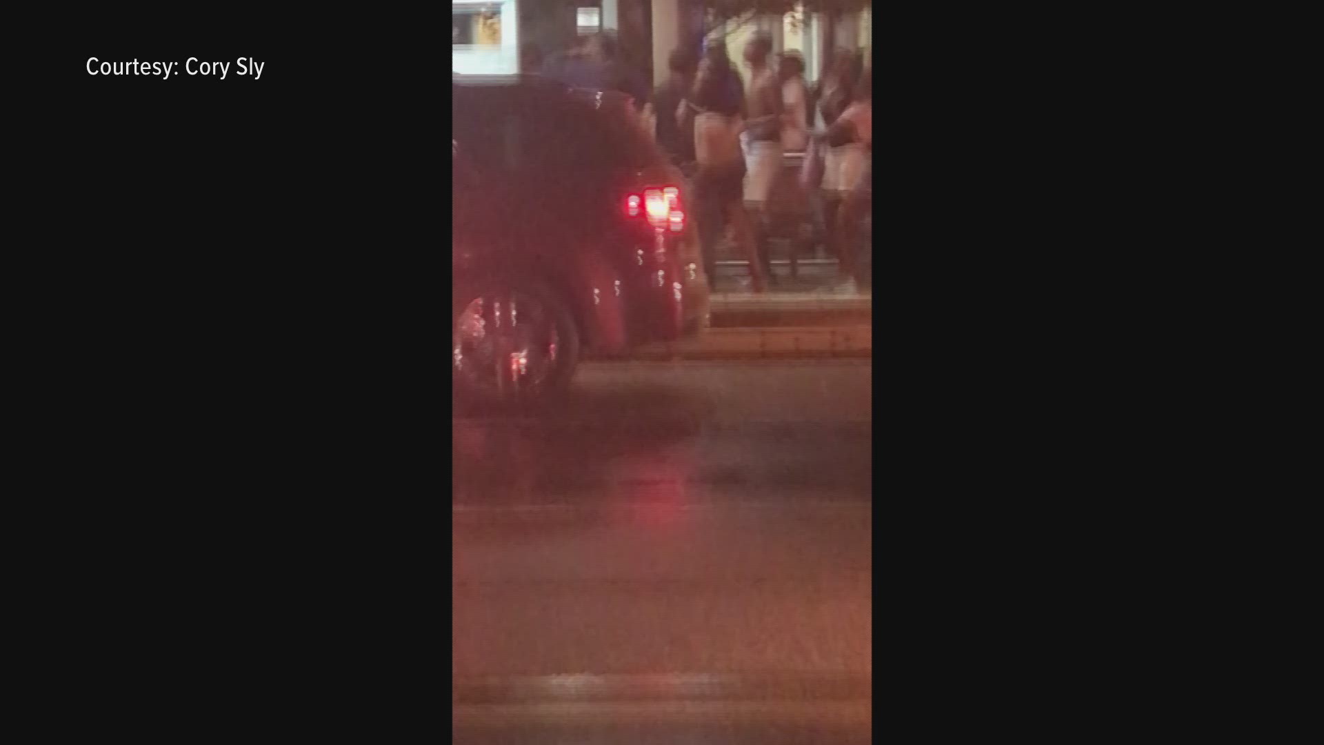 Fight in downtown Grand Rapids