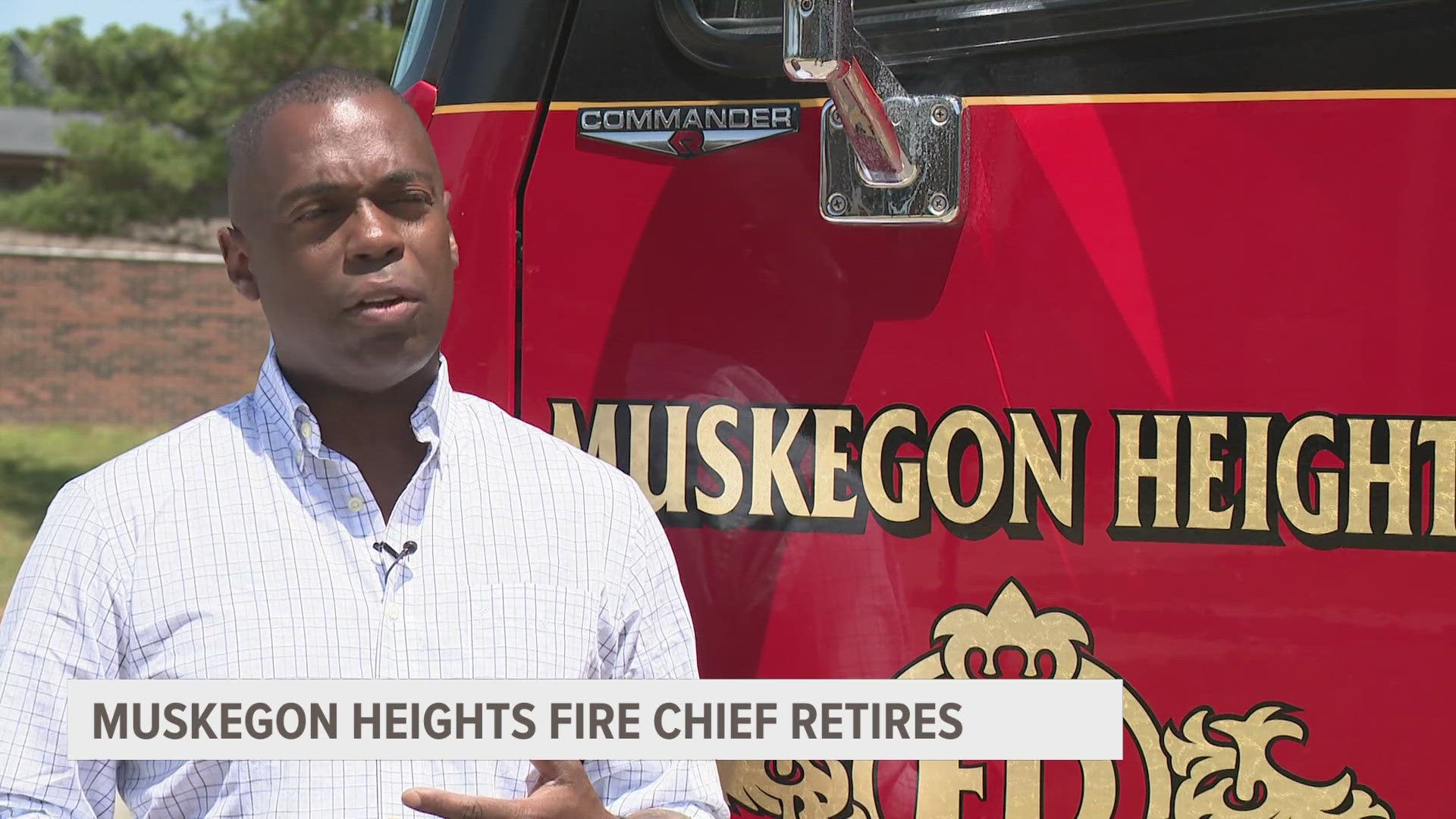 Muskegon Heights Fire Chief Chris Dean has served as chief for well over a decade.