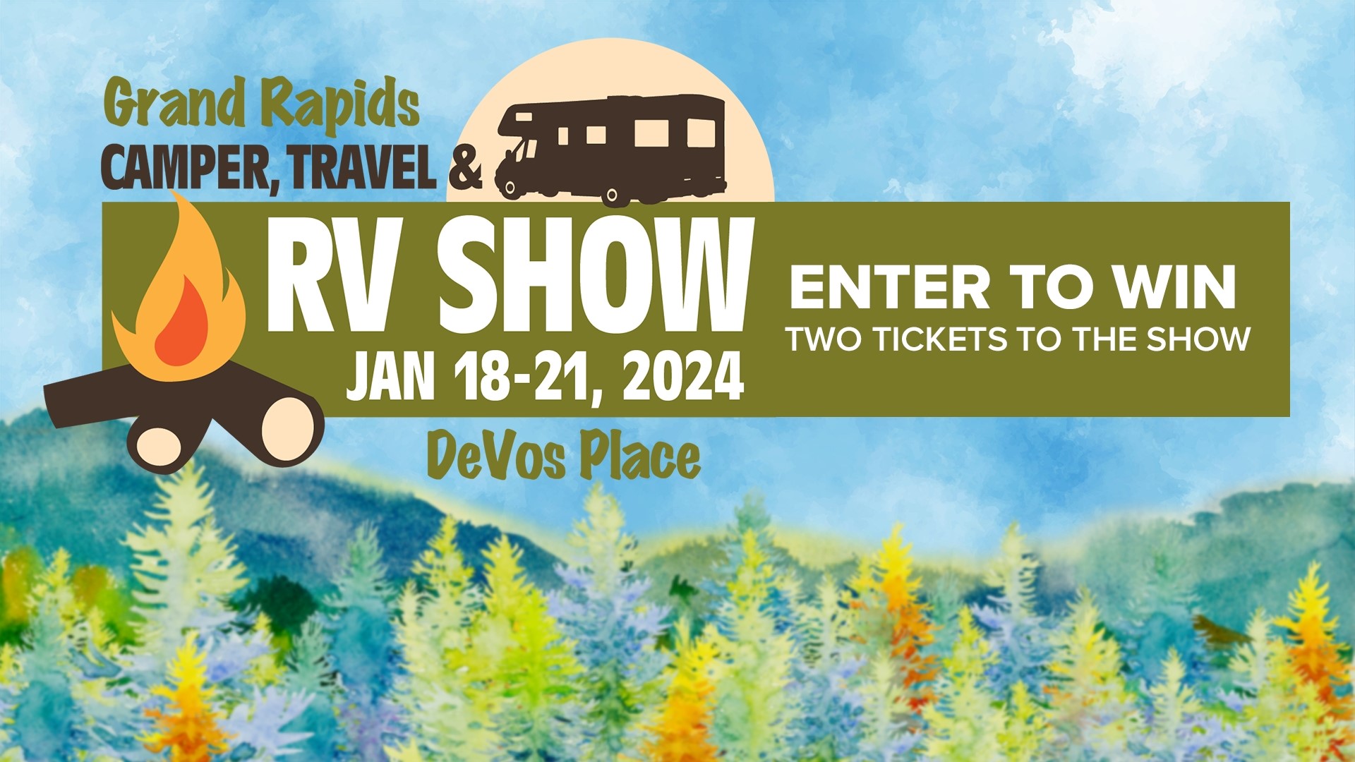 FINISHED Camper, Travel, and RV Show Ticket Giveaway