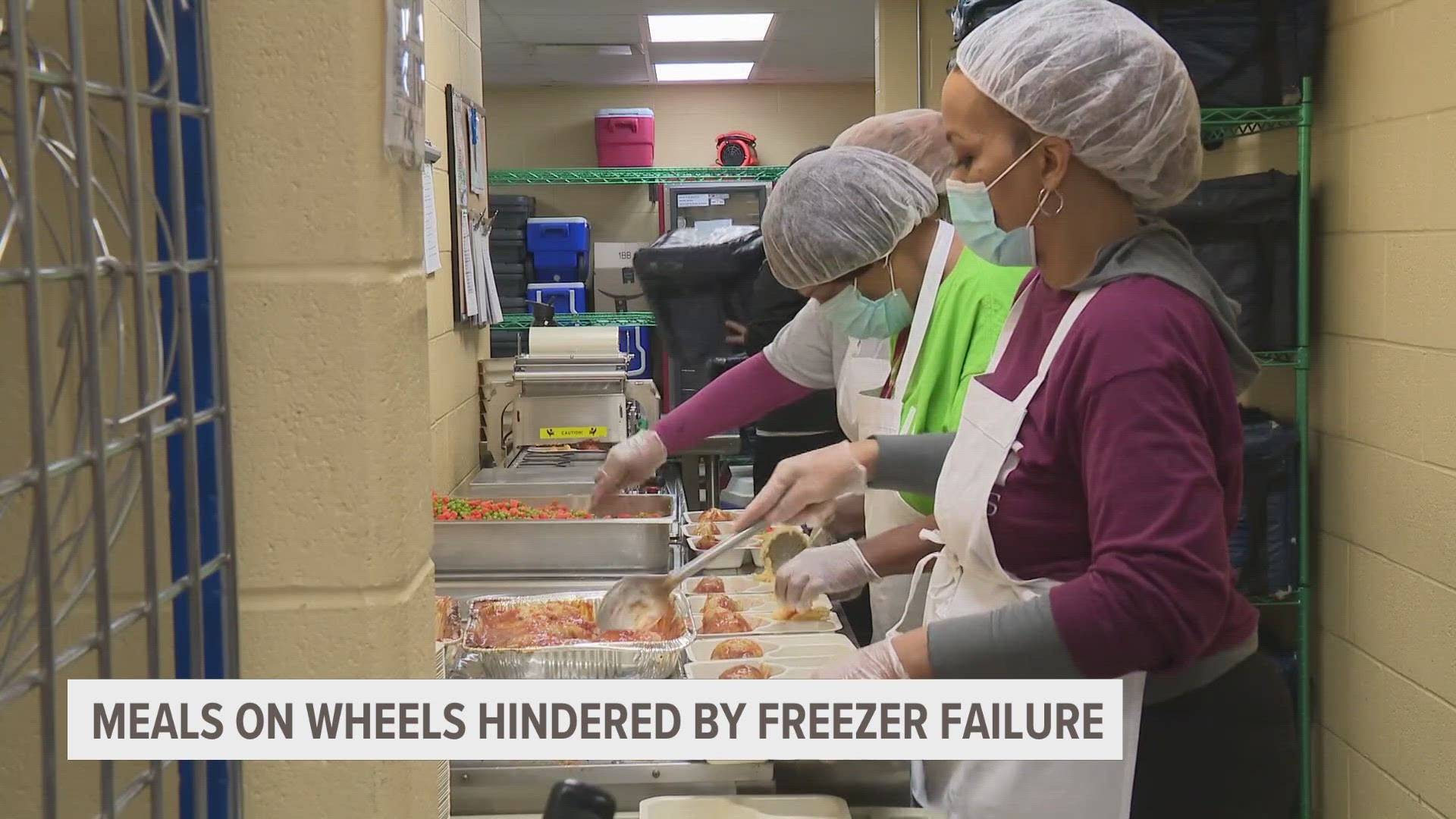 While they don't yet know what caused the freezer failure, they had to throw out all of their frozen food since it was at room temperature for too long and spoiled.