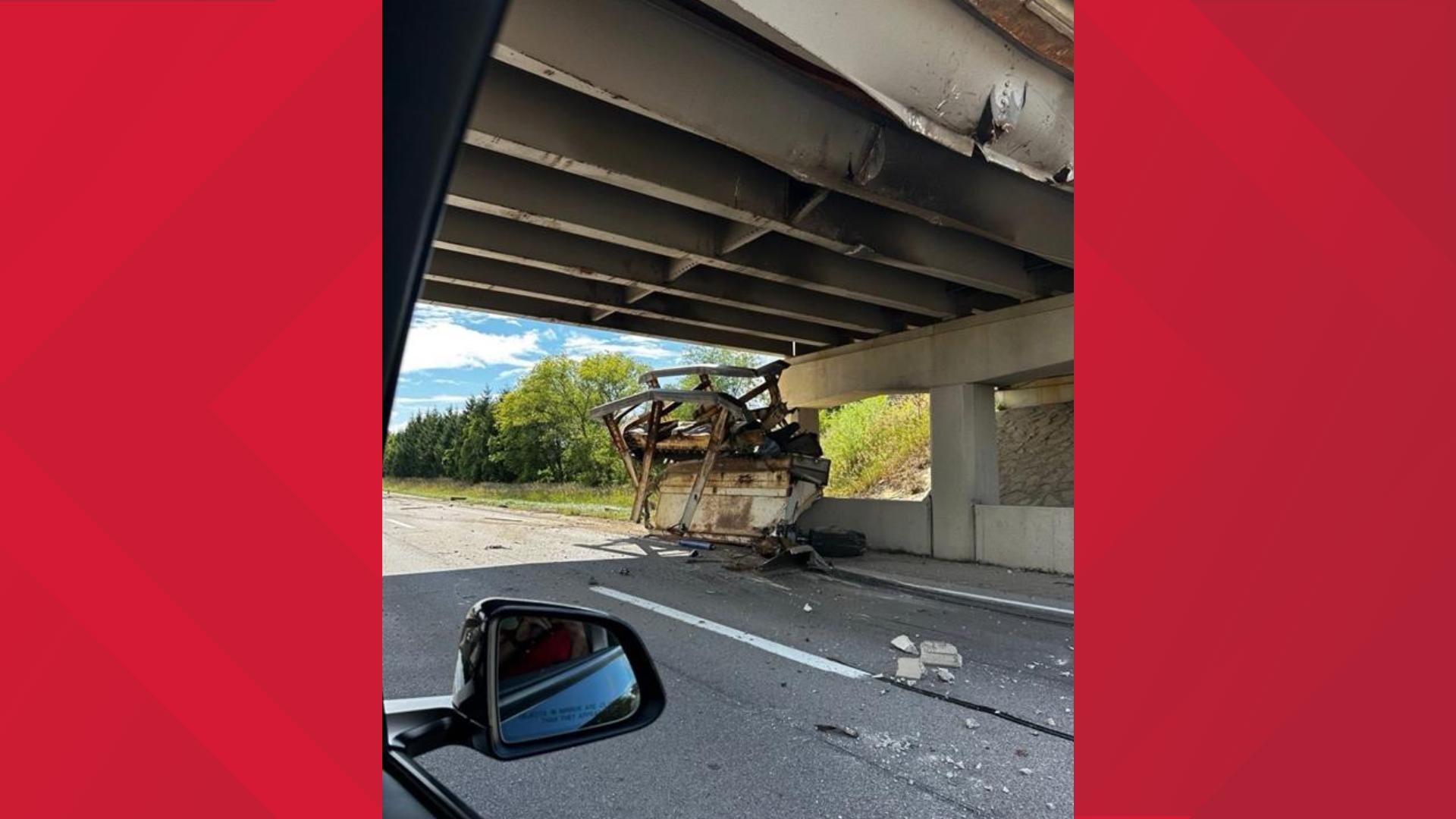 Portion of US-131 could be closed for 2-4 weeks after semi hits