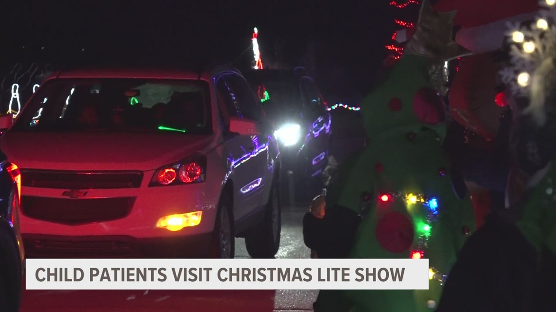 LMCU Ballpark 'Christmas Lite Show' gets special visitors