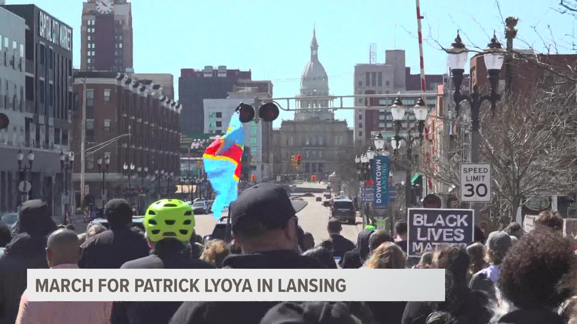 The fight for justice in the death of Patrick Lyoya has made its way to the State Capitol.