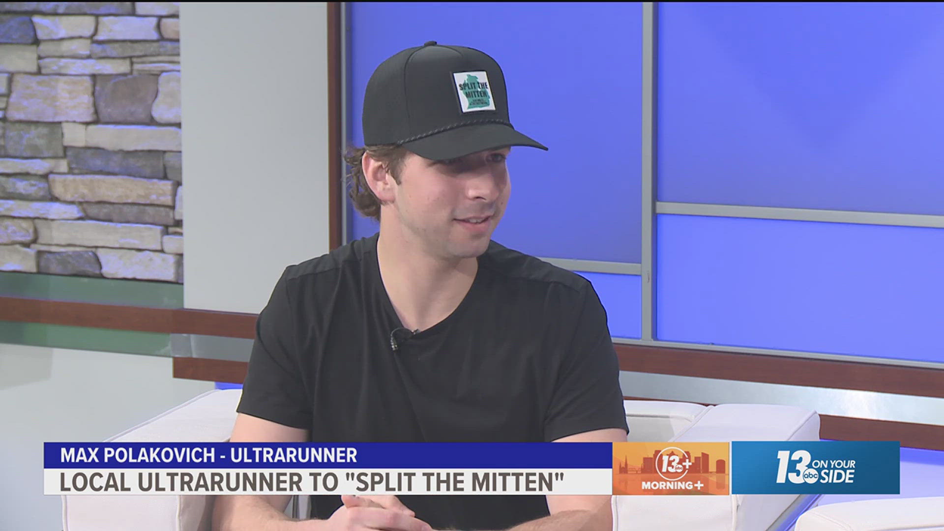 23-year-old Max Polakovich will be running 400 miles in eight days, beginning at Michigan's southern border until he reaches Mackinaw City.