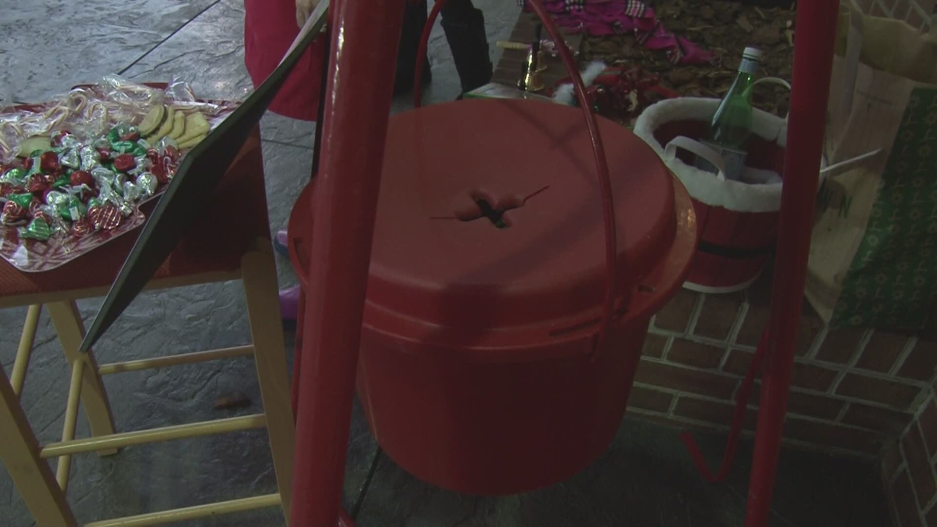 The Salvation Army is kicking off its Red Kettle campaign earlier than ever.