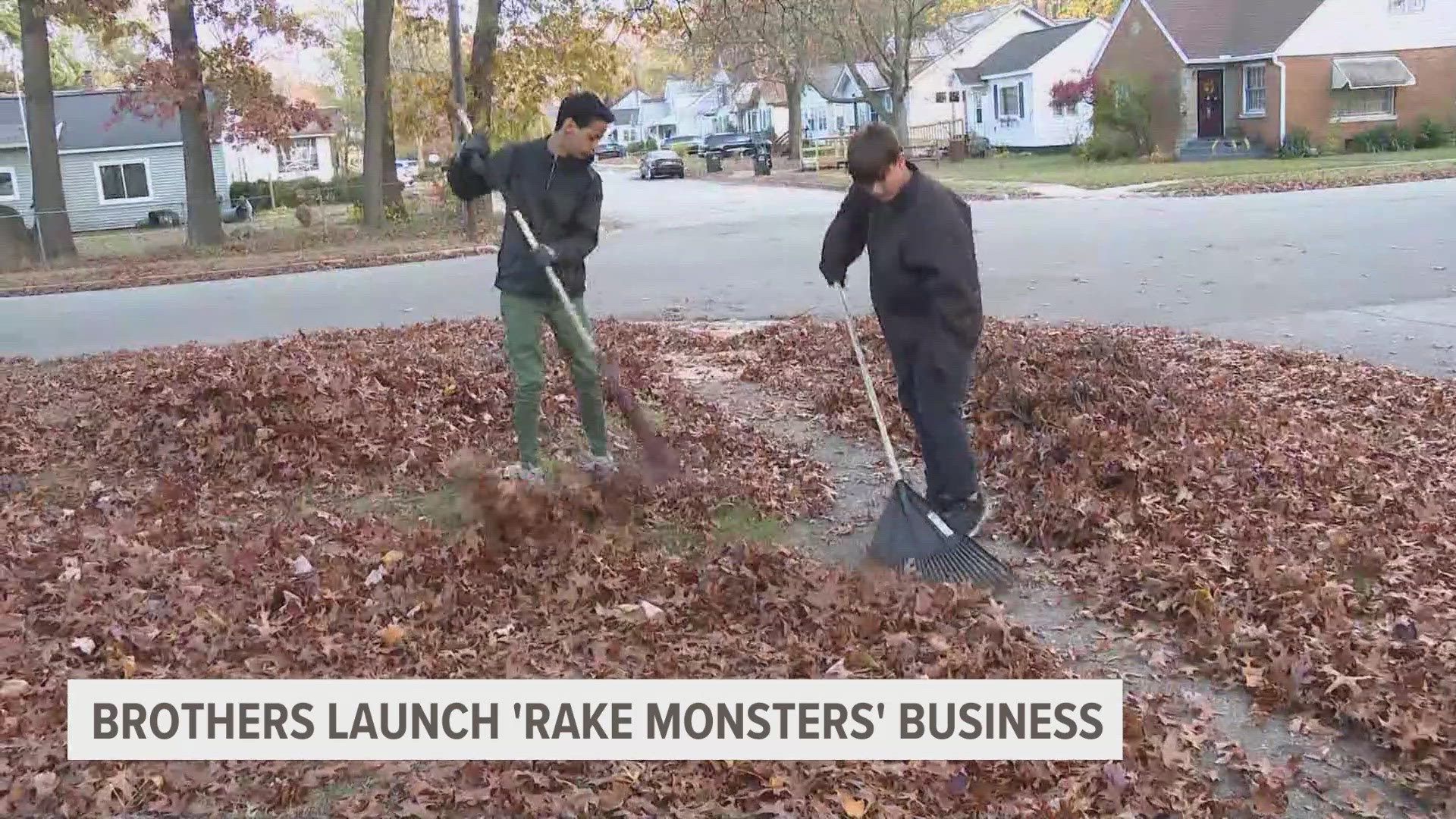 The two brothers call themselves the "Rake Monsters."