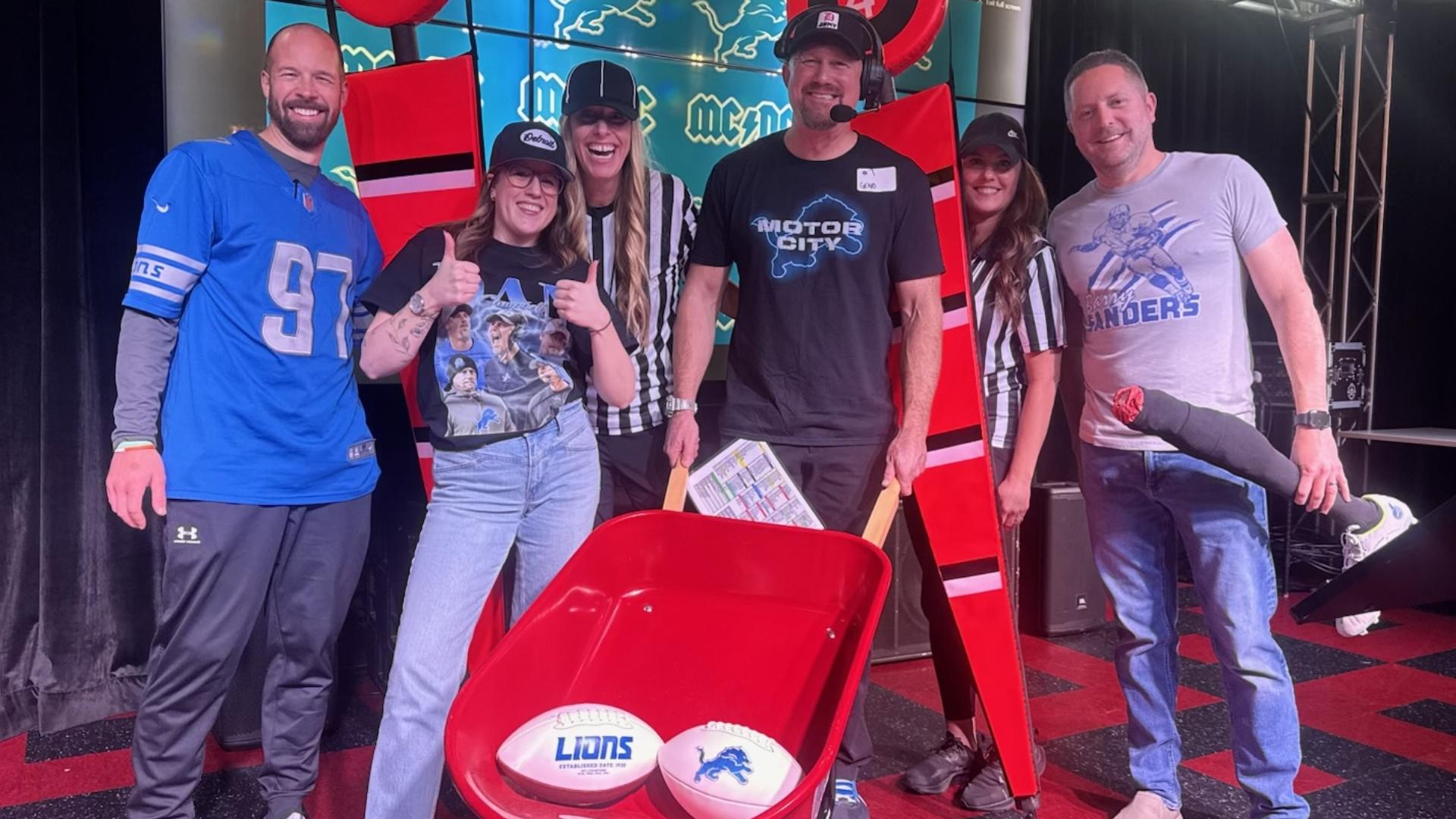 This Ealy Elementary School teacher looks like Lions Head Coach Dan Campbell. So much so, that he scored a $100 gift card and free fries for a year.