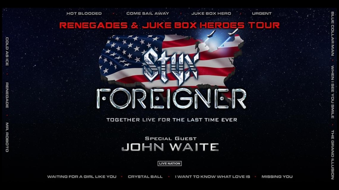 Styx and Foreigner are coming to Van Andel Arena this summer - Vimarsana News