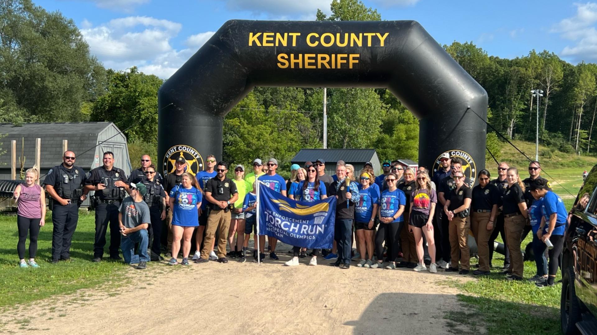 Cannonsburg Ski Area hosted the Law Enforcement Torch Run on Tuesday night and the proceeds from the run go toward helping 20,000 Special Olympics Michigan athletes.