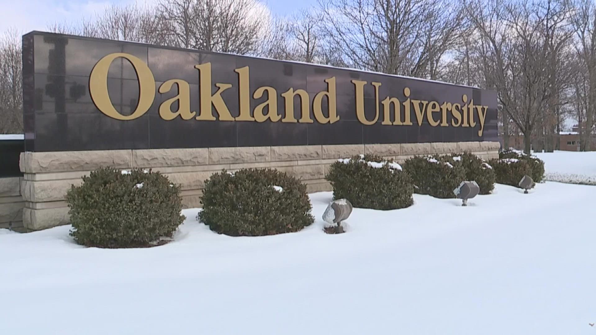 Oakland University sent an email to 5,500 admitted students that they had received the Platinum Presidential Scholar Award, the highest scholarship Oakland offers.