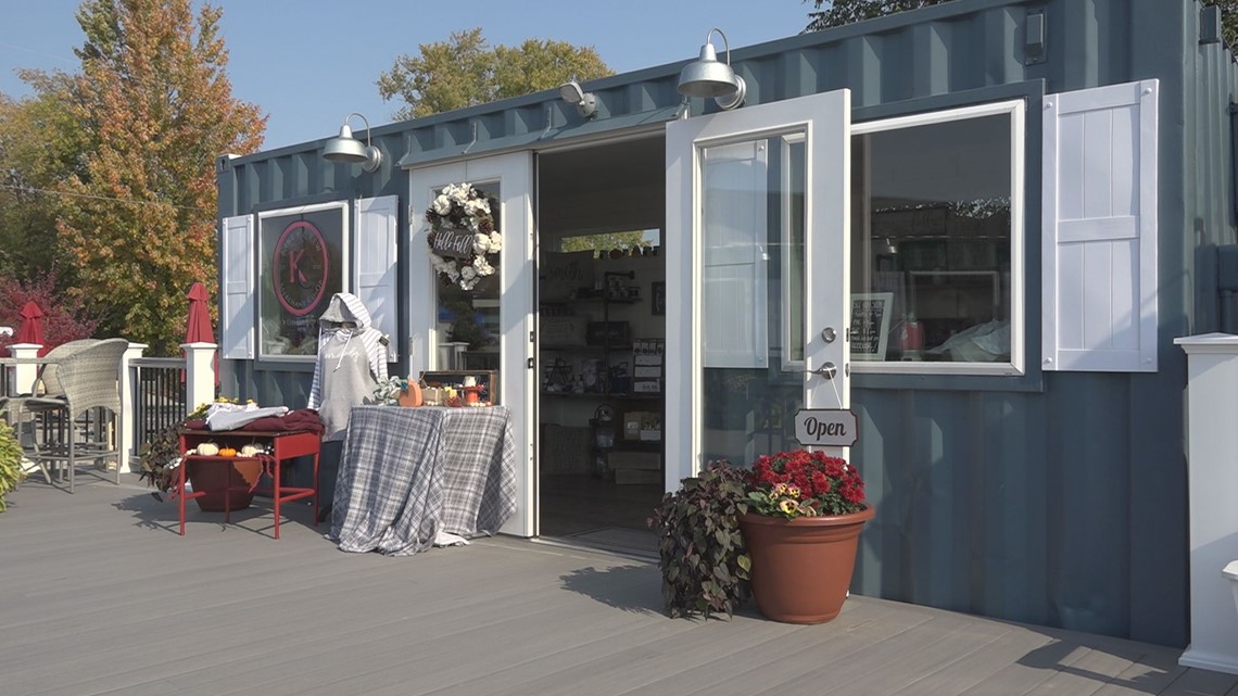 Shipping Container Stores Support Small Business In Sparta Wzzm13