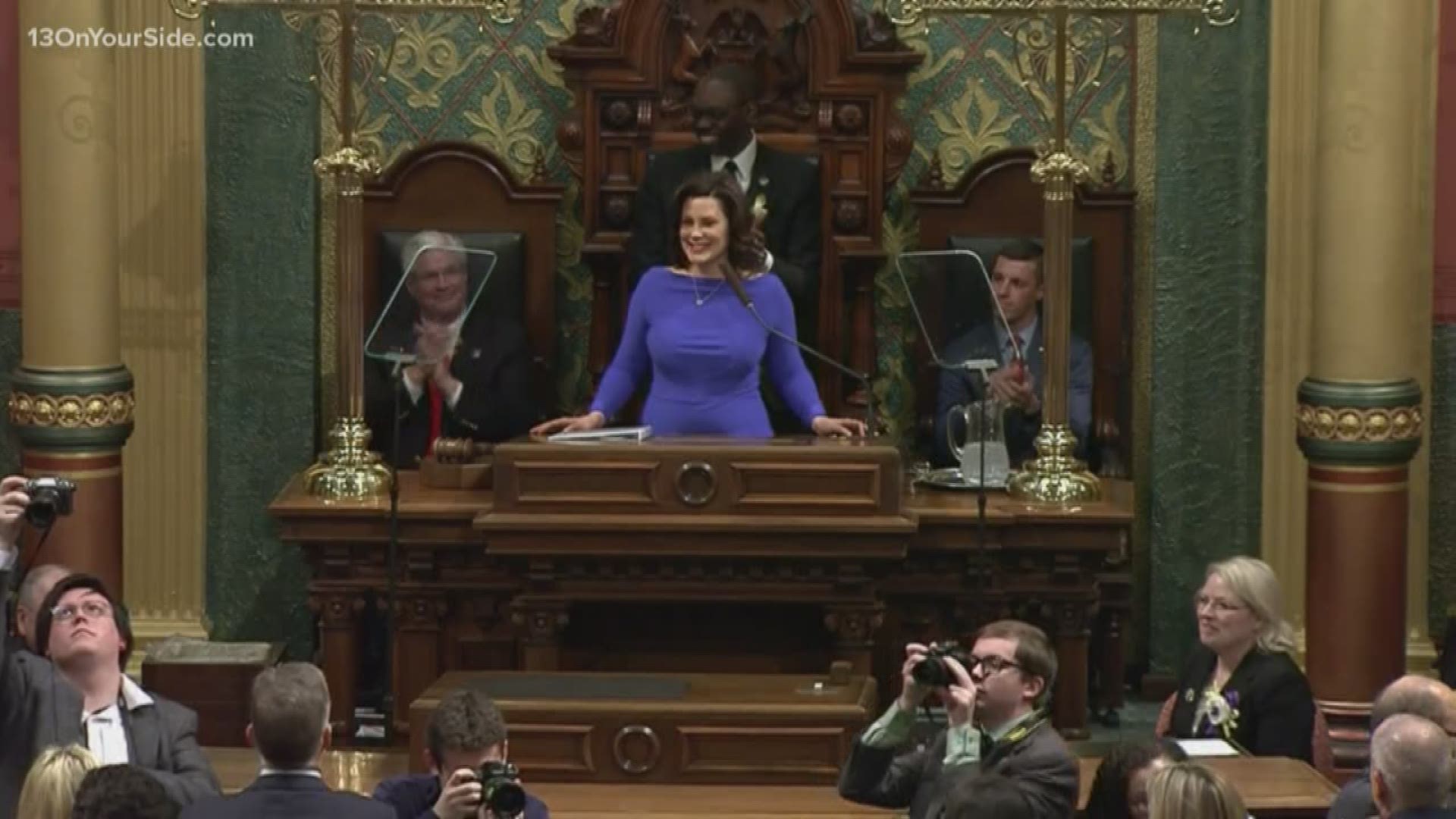 Gov. Gretchen Whitmer will deliver her State of the State address Wednesday, Jan. 29.