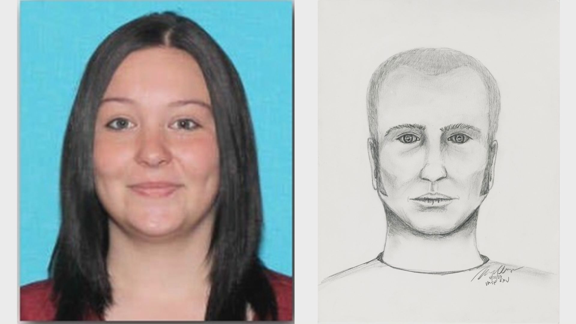 The St. Joseph County Sheriff's Office shared a 911 phone call and a sketch linked to the disappearance of Brittany Shank. She was last seen on Nov. 30, 2018.