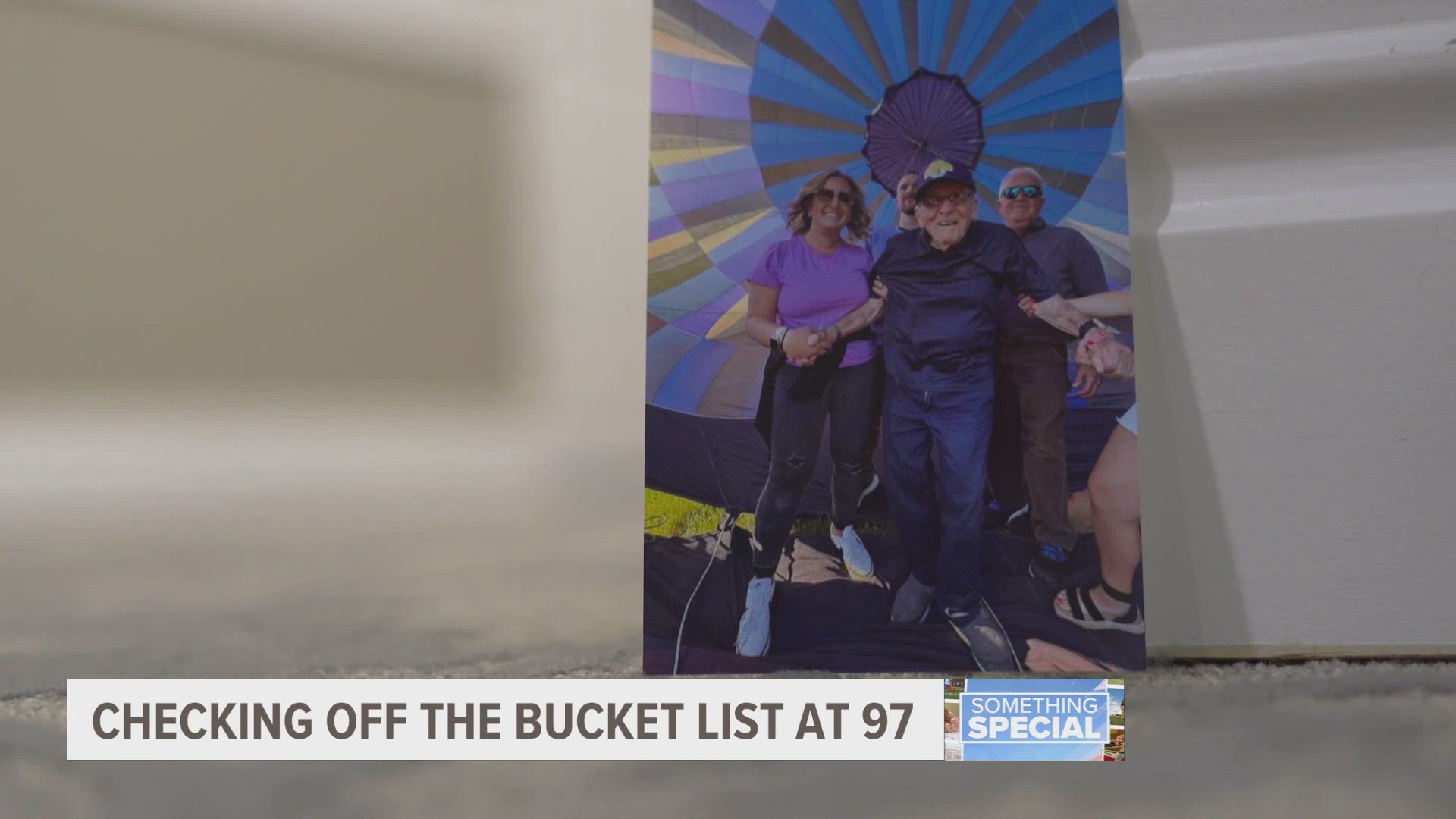 Losing someone you love puts life into perspective. For one man in a senior living home, it’s giving him a new mission – checking off his bucket list at 97.