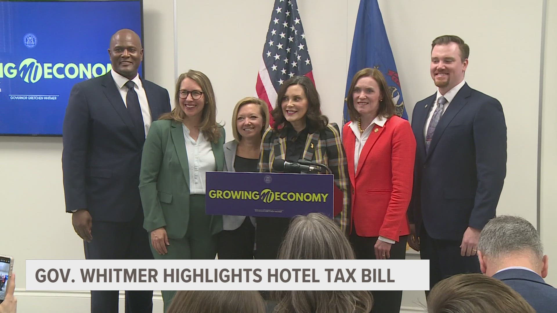 Governor Gretchen Whitmer spent the morning in Grand Rapids, highlighting the bill she signed earlier this month.